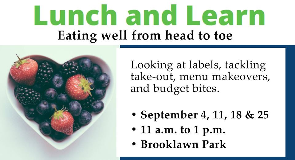 “Lunch and Learn” this September