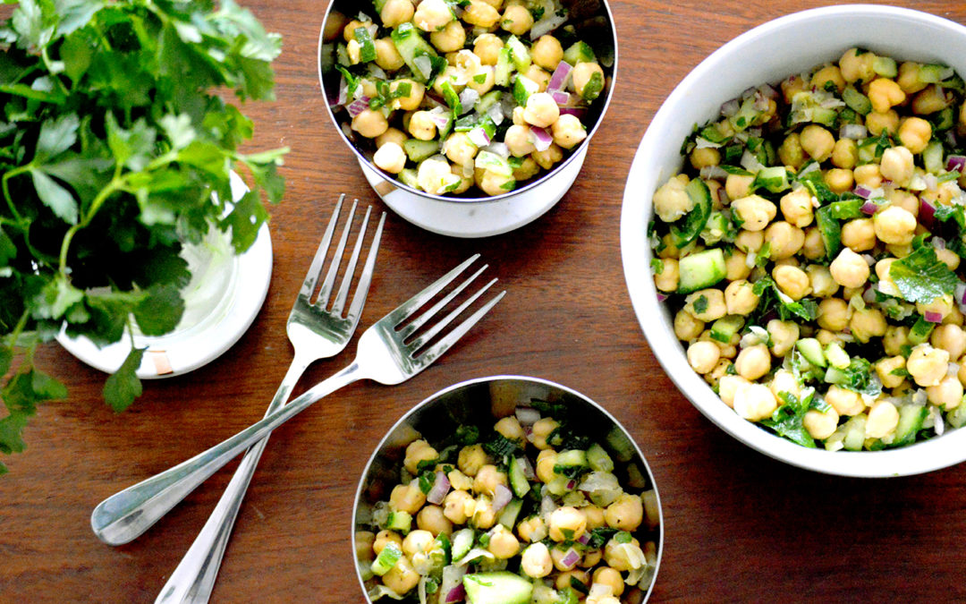 Snacking Without the Salt: Try a Chickpea Salad
