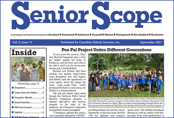Senior Scope’s September 2021 Edition Out Now