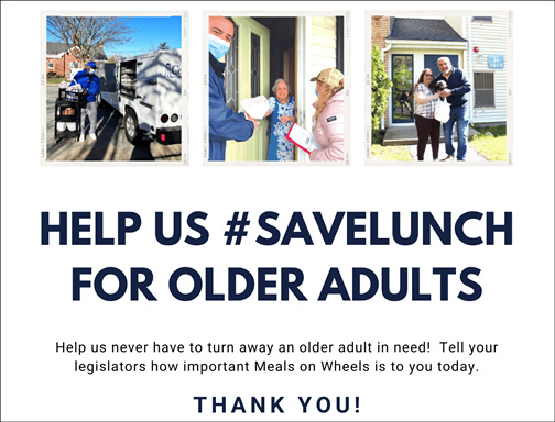 Help us #SaveLunch for America’s Seniors