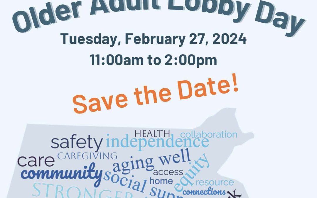 Join us for Older Adult Lobby Day on Feb. 27