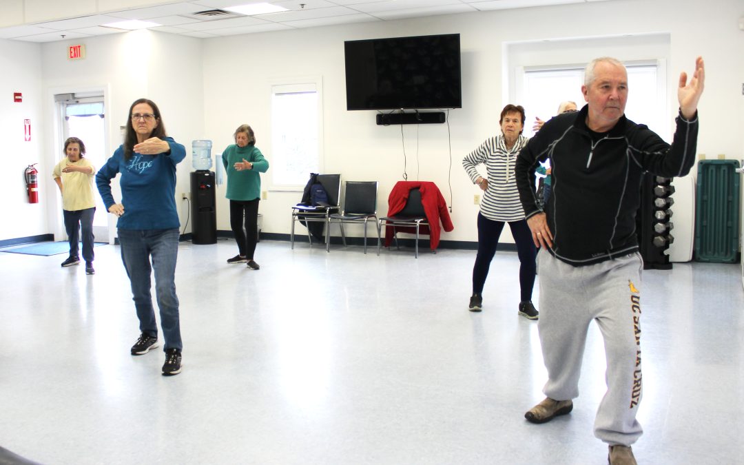Tai chi helps circulate chi with gentle movement