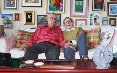 Exceptional careers lead to new love for older couple