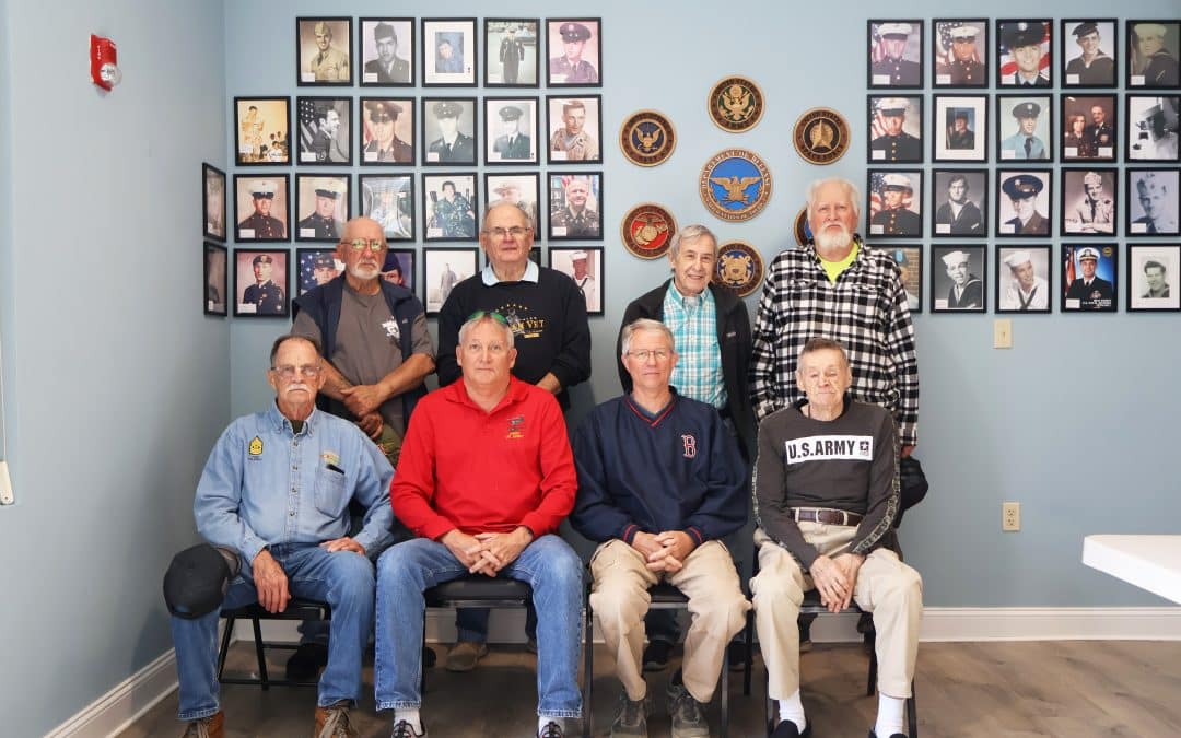 Veterans Wall honors those who served and the Tuesday mornings that bring them together